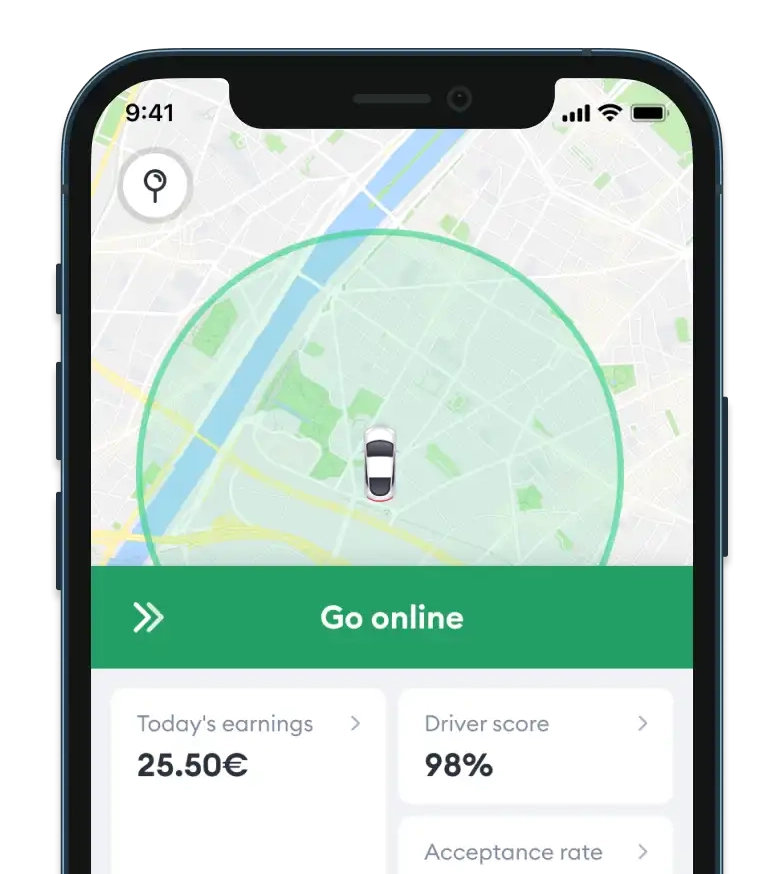 Experience the functionality of the PickMe Driver app.